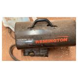 REMINGTON 55,000 BTU HEATER & LP BOTTLE