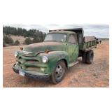 1954 CHEVROLET 6100 DUMP TRUCK (MOD. V54)
