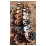(20) ASSORTED STEEL RIMS