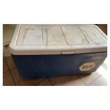 NAPA COOLER AND (2) FOLDING CARD TABLES