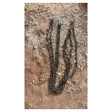 (2) LOG CHAINS, WIRE, BUG GUARD & WINDOWS