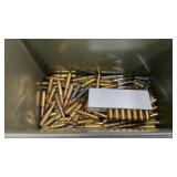 (114 +/-) ROUNDS OF MISC .308 WITH AMMO CAN