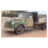 1948 CHEVROLET LOADMASTER FLATBED TRUCK
