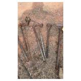 ASSORTED SHOP MADE BRANDING IRONS