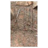 ASSORTED SHOP MADE BRANDING IRONS