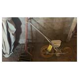 GOLDEN HARVEST SEEDER, TILLER & UNBRELLA