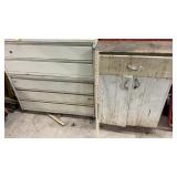 (2) METAL CABINETS