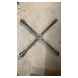 TIRE BAR, PRY BARS, LARGE BOLT & R.R. IRON