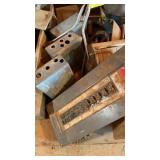 ELECTRICAL BOXES, SMALL ENGINE PARTS, LUG NUTS &