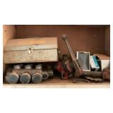 HYD. REMOTES, SPARK PLUG WIRES & MISC PARTS