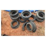 ASSORTED MATCO RUBBER PIPE ADAPTORS