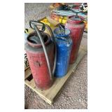 (3) CONCRETE SPRAYERS