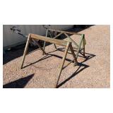(2) HD METAL SAW HORSES