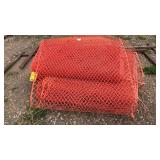 CONSTRUCTION FENCE & METAL RACKS