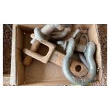 CLEVISES, LRG. PINS & TIRE CHAIN/TIGHTENERS