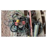 AUTOMOTIVE WIRING, SLEDGE HAMMER HEAD & MISC.