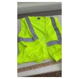 (2) SAFTY VESTS, JACKET & COVERALLS