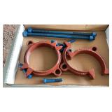(2) 6" PIPE RESTRAINTS (NEW)