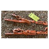 (2) MATCHING CHAIN BINDERS