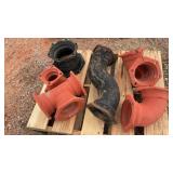 (6) DUCTILE IRON FITTINGS