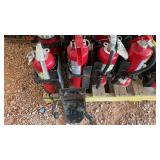 (4) FIRE EXTINGUISHERS W/BRACKETS  (FULL)