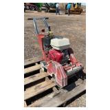 MK CONCRETE SAW W/ HONDA GX 340 (RUNS)