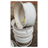 (4) PILOT HUB NEW STYLE 22.5 RIMS