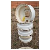 (4) PILOT HUB NEW STYLE 22.5 RIMS