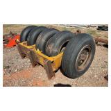 ROLLER PACKER FOR MOTOR GRADER