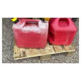 (2) 5 GAL. GAS CANS