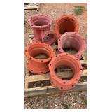 (5) DUCTILE IRON PIPE FITTINGS