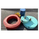 (2) PVC PIPE BEVELING TOOLS, NORSEMAN DRILL BITS &