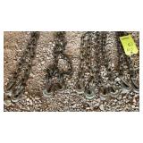 (4) ASSORTED CHAINS