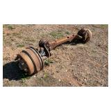 12,000 LBS STEERABLE AXEL OLD STYLE