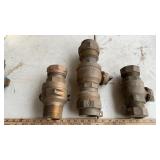 ASSORTED CURB STOP VALVES