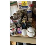 HOSE CLAMPS, PURPLE PRIMER, PVC CEMENT & MISC