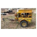 INGERSOLL RAND 85 GYRO-FLO PORTABLE AIR COMPRESSOR