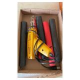 SOLDERING GUN, BATTERY CABLE ENDS, LENSES & MISC.