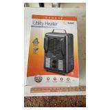 750/1500W UTILITY HEATER & BOX FAN
