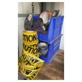 CAUTION TAPE, 12 GA WIRE, BRASS FITTINGS W/GAUGES