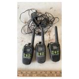 MOTOROLA BRAND WALKIE-TALKISï¿½ & EXT. CORD BLOCKS