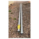 (2) 2"X2" SQUARE METAL 14