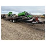2008 TRAIL KING TANDEM AXLE 28' BED HYD. TILT TRL.