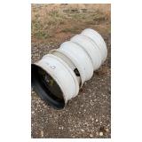 (4) 24.5 OLD STYLE RIMS