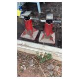 (2) LARGE JACK STANDS
