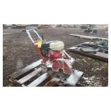 MK CONCRETE SAW W/ HONDA GX 340 (RUNS)