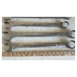 (17) WRENCHES (SAE & METRIC/3/8-1 1/2)