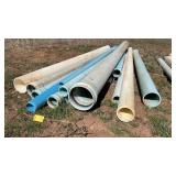 ASSORTED WATER & SEWER PIPE