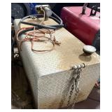 110 GAL. ALUM. BRIGHT TREAD FUEL TANK W/PUMP
