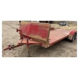 2000 TEXAS ROLLBACK CAR TYPE TANDEM AXLE TRAILER